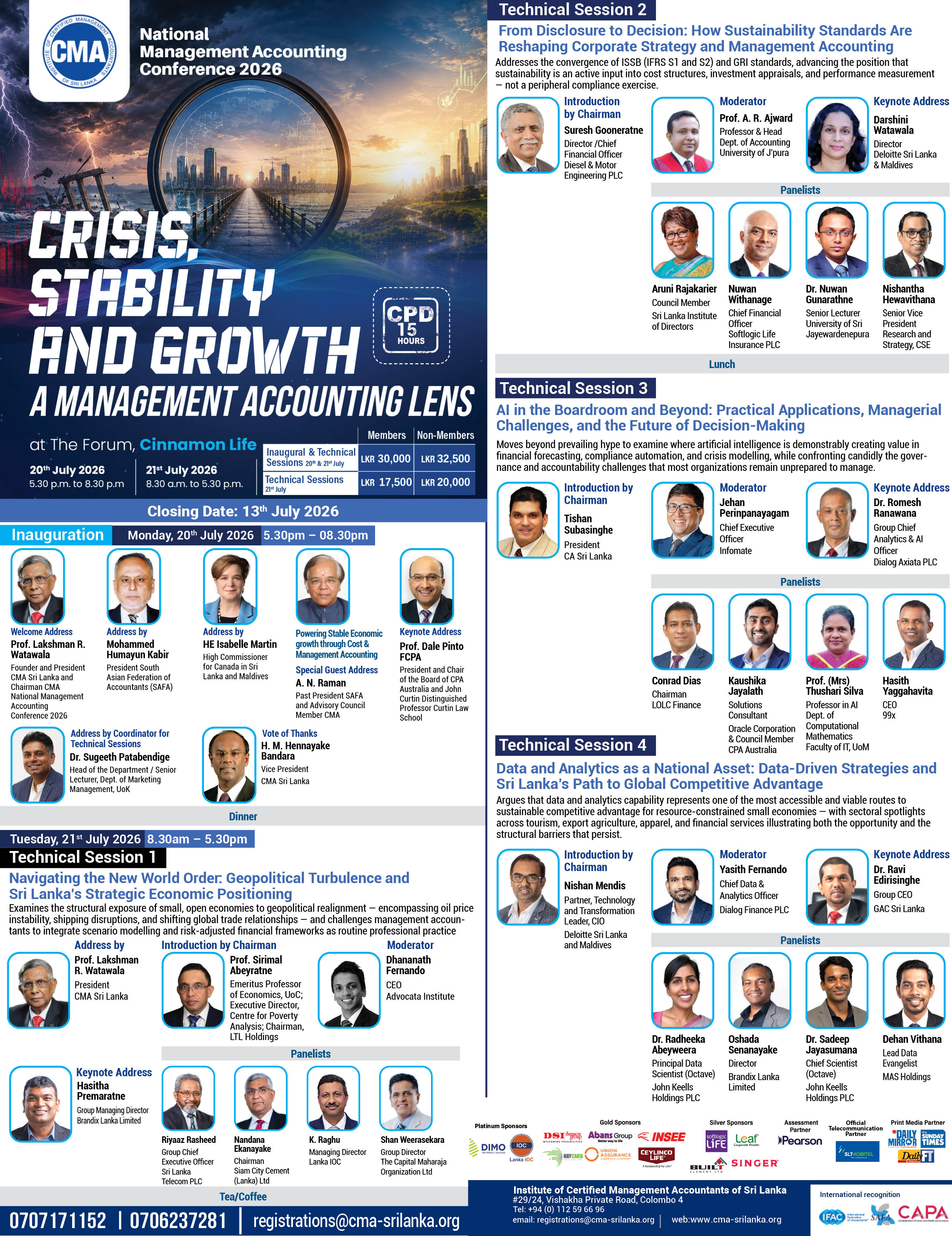 CMA National Management Accounting Conference 2026