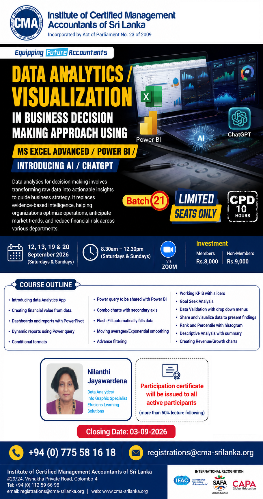 Data Analytics - Batch 21