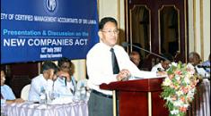 Presentation & Discussion on The New Companies ACT at Hotel Taj Samudra